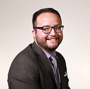 Theatre and political science graduate Preston Eberlyn.