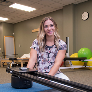 Pre-physical therapy student completes research on gymnastics flooring as an undergraduate student