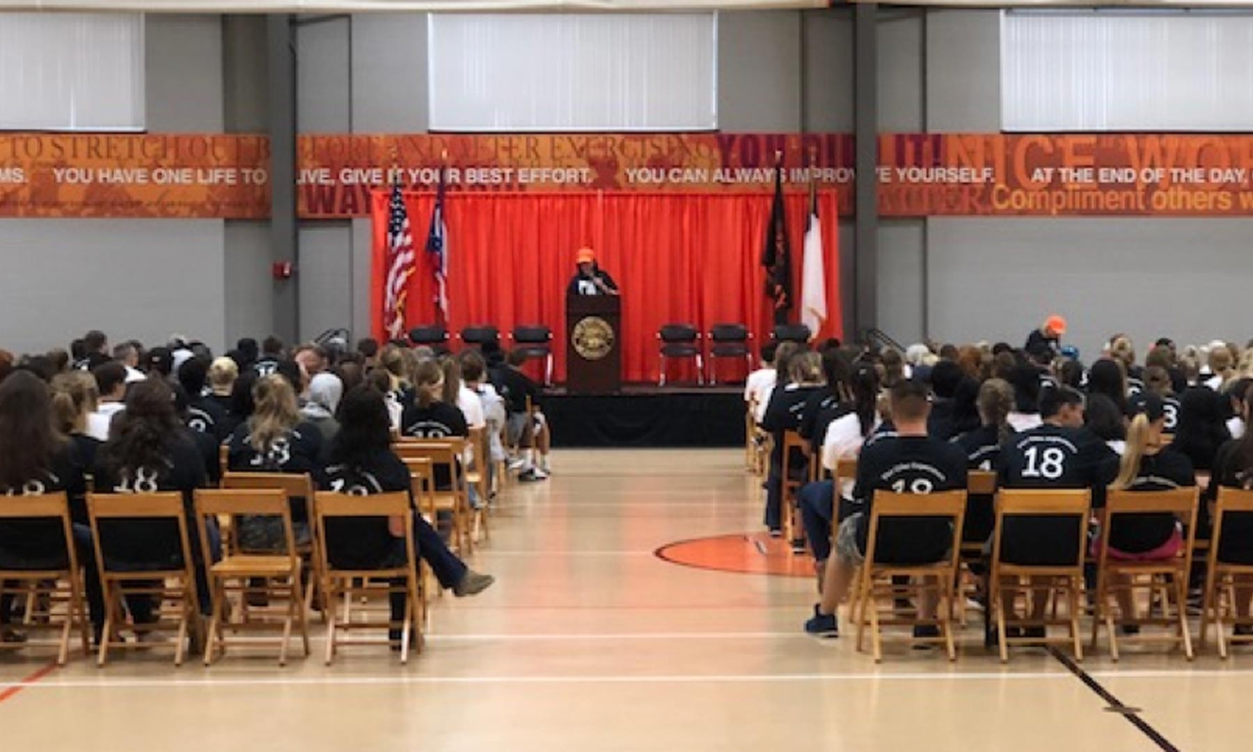 Students at Orientaiton Service Project