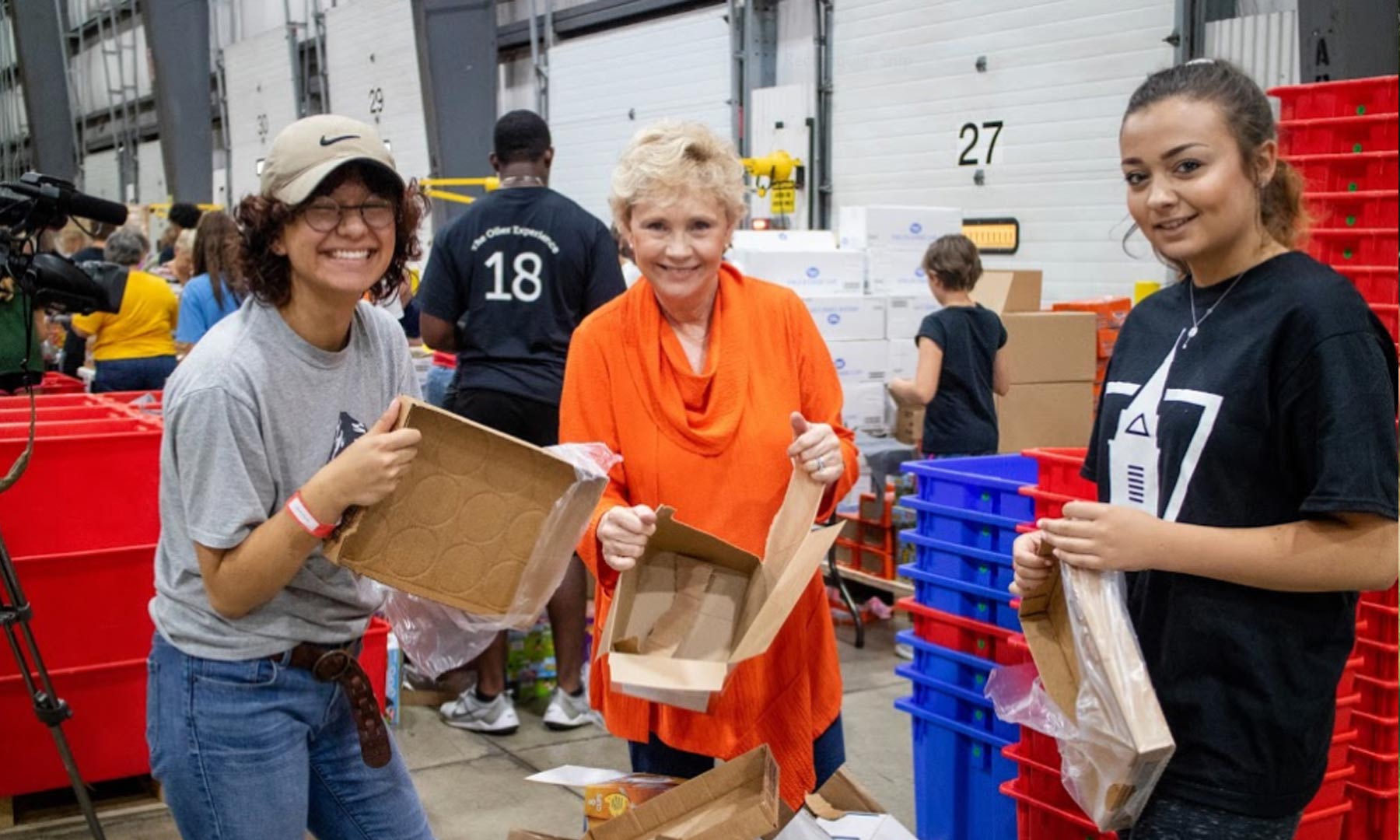 Dr. Fell and Students OSP