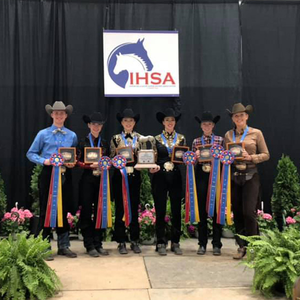 2019 Western Equestrian ISHA team